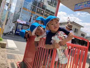 瓢箪山駅までお散歩＊あひる・ひよこ組＊