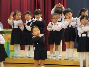 年少組　生活発表会がありました