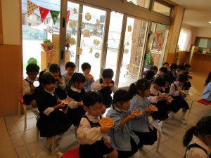 ★２学期の年少組★