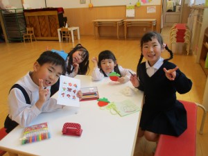 1年間ありがとうございました。～年長～