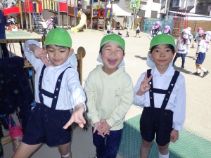 1年間ありがとうございました。～年長～